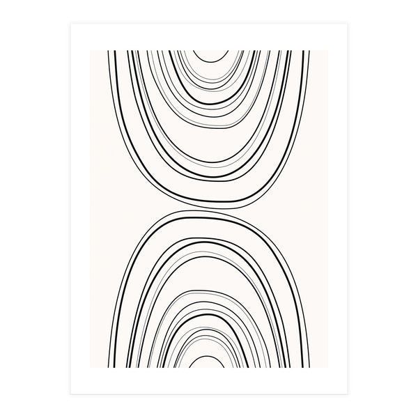 MINIMALIST ART - LINE ARCHES (Print Only)