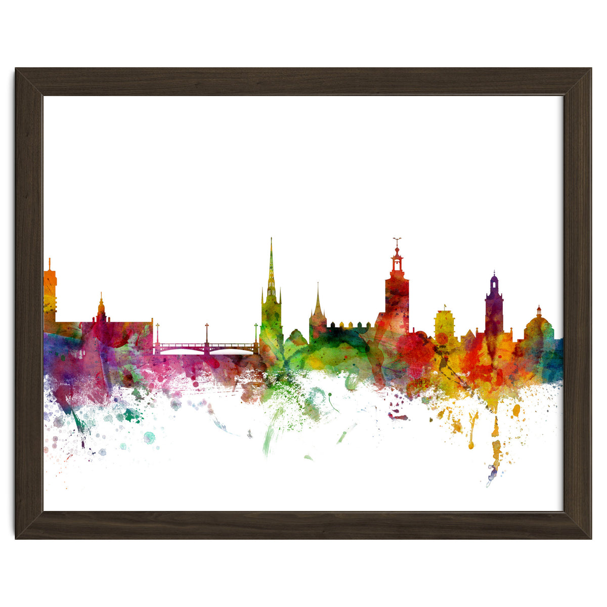 Stockholm Sweden Skyline