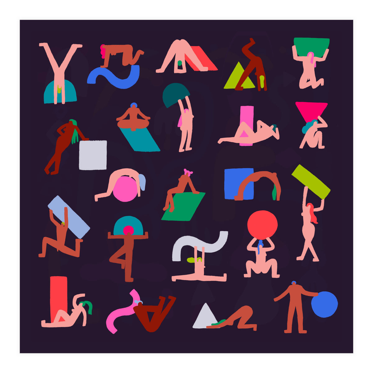 Free The Shape Free The People (Print Only)