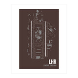 London Heathrow Airport Layout (Print Only) thumbnail