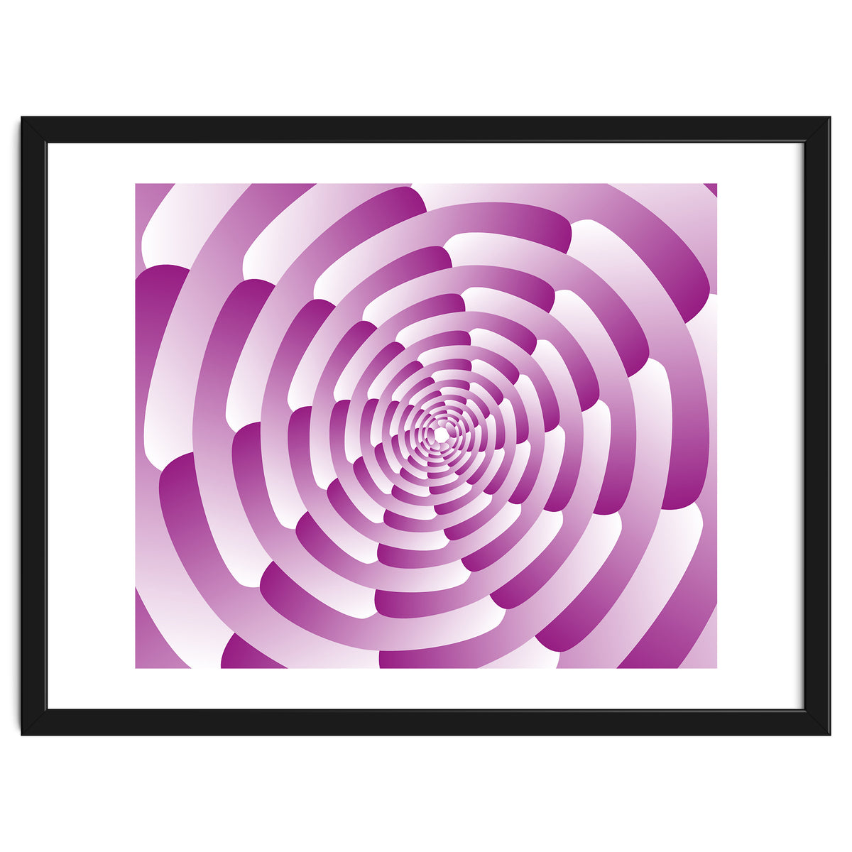 Abstract Pink Spiral