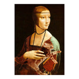 Lady With A Kitten (Print Only) thumbnail