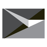Geometric Shapes No. 73 - black & grey triangles  (Print Only) thumbnail