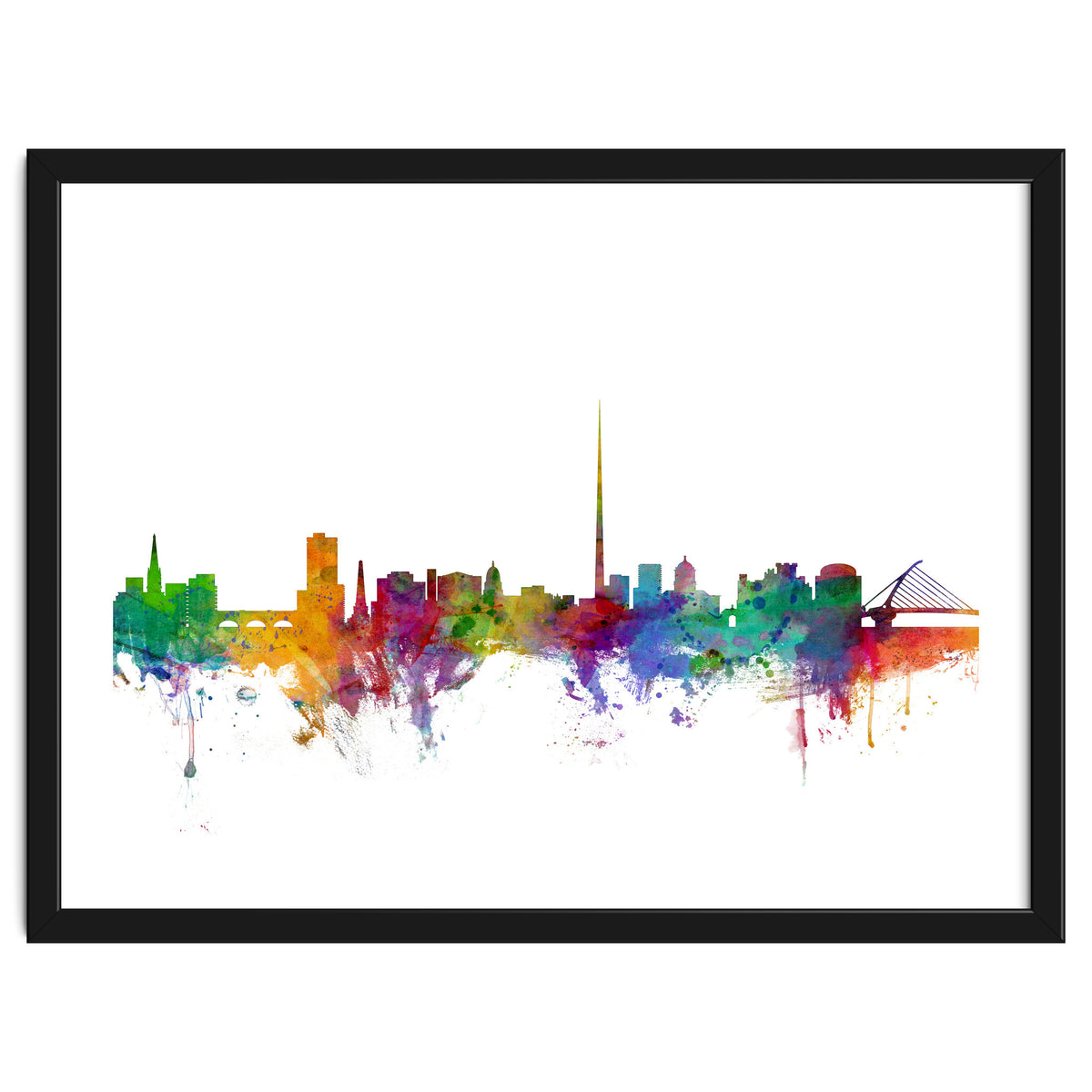 Dublin Ireland Skyline