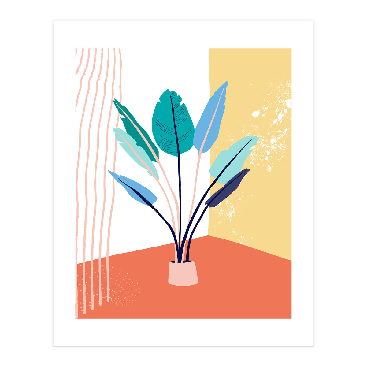 Corner plants (Print Only)