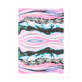 Abstract shapes of marble and patterns (Print Only) thumbnail