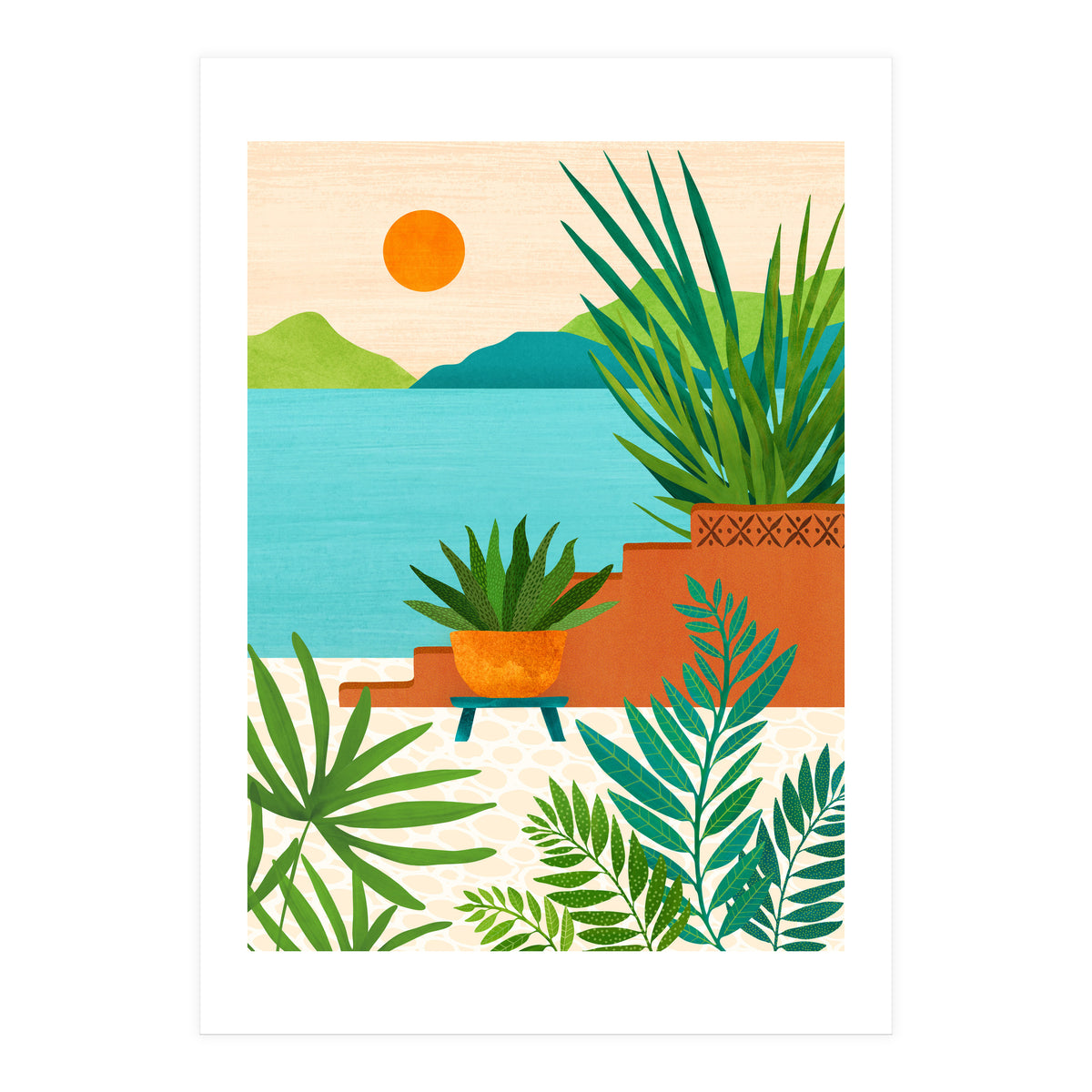 Bali Coast Sunset (Print Only)