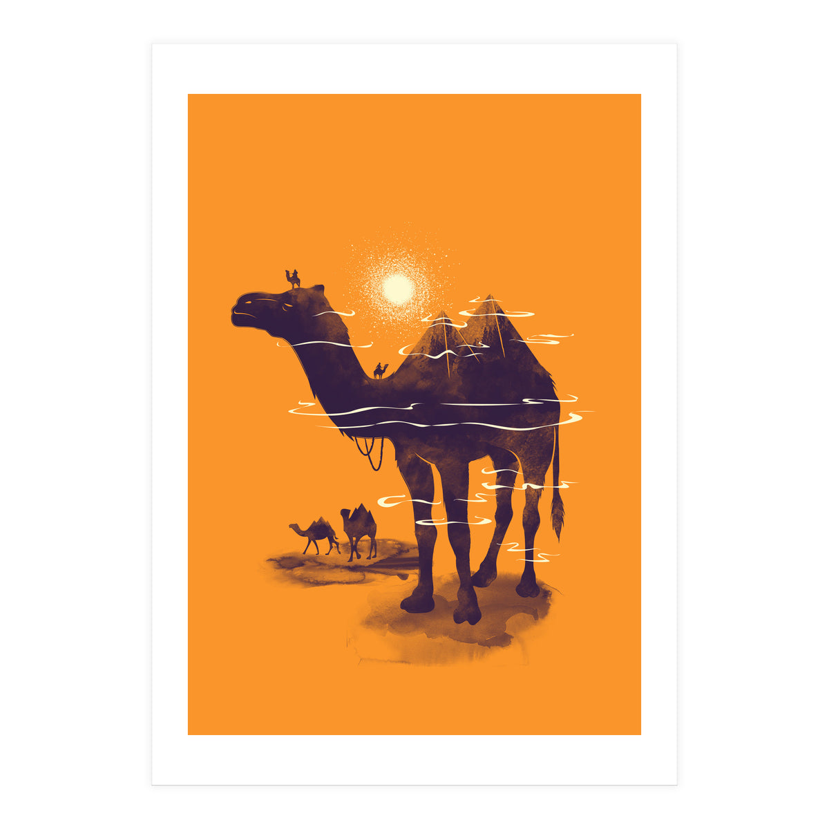 Walking Pyramid (Print Only)