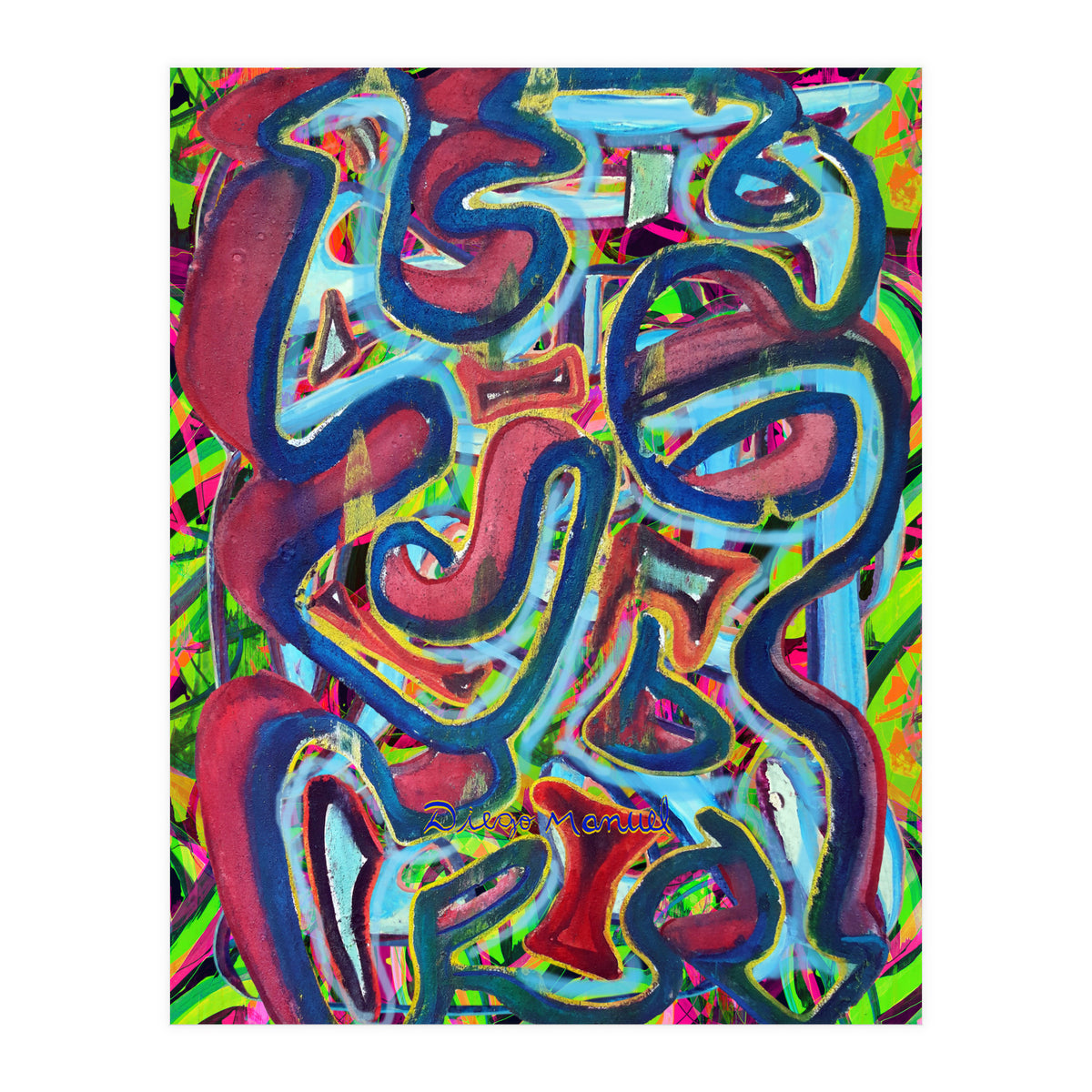 Graffiti Digital 2022 907 (Print Only)