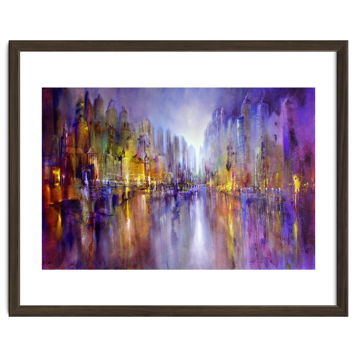 Stadt Am Fluss - city on the riverside