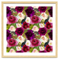 Water Colour Rose Pattern