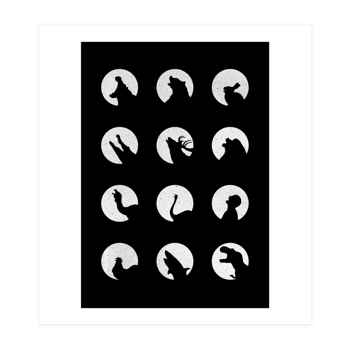 Wolf's Night Off (Print Only)