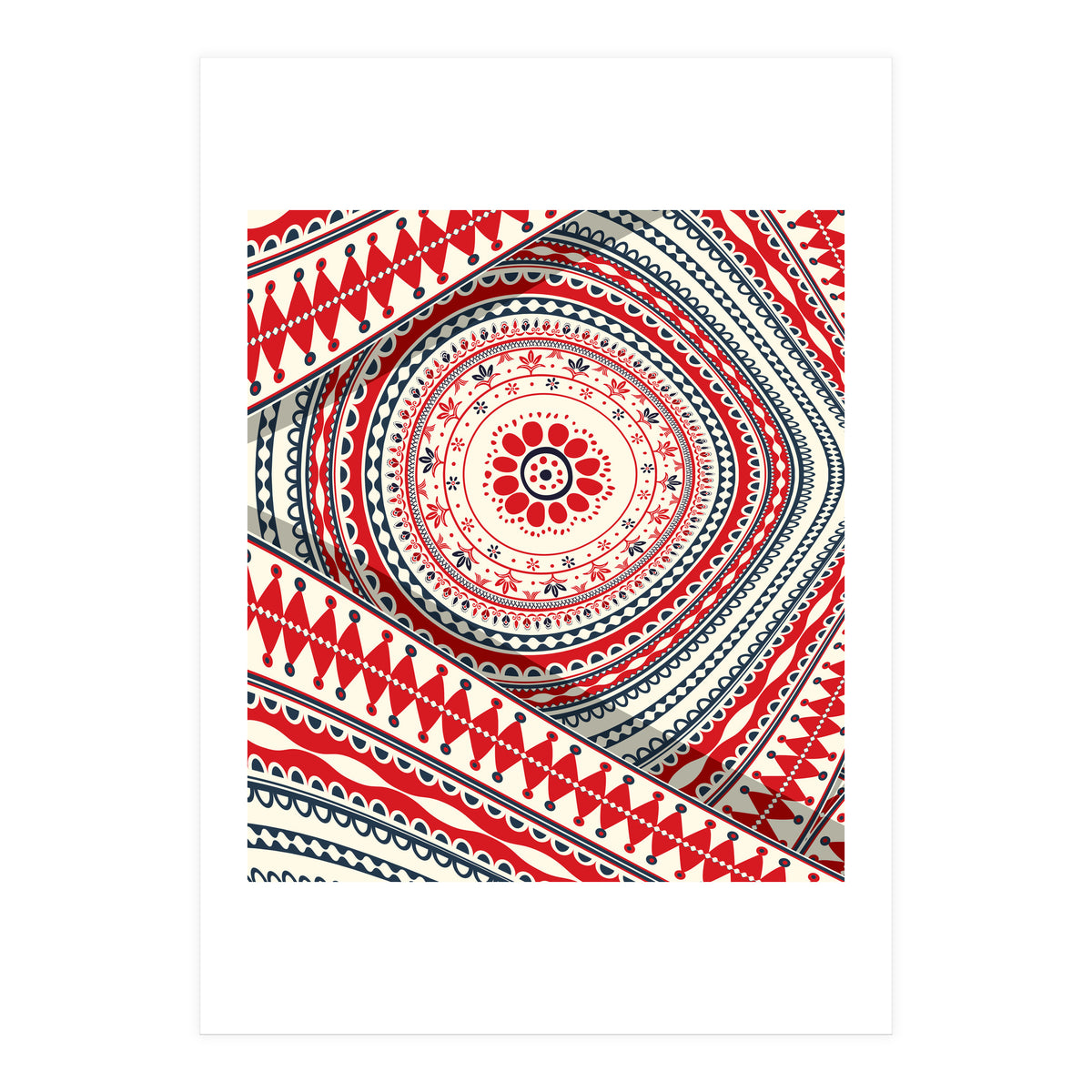 Romanian embroidery background 15 (Print Only)