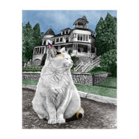 Mackinac Island Cat (Print Only)