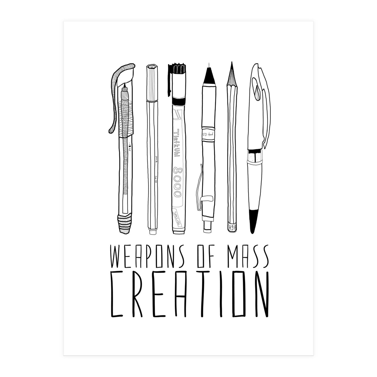 Weapons Of Mass Creation (Print Only)