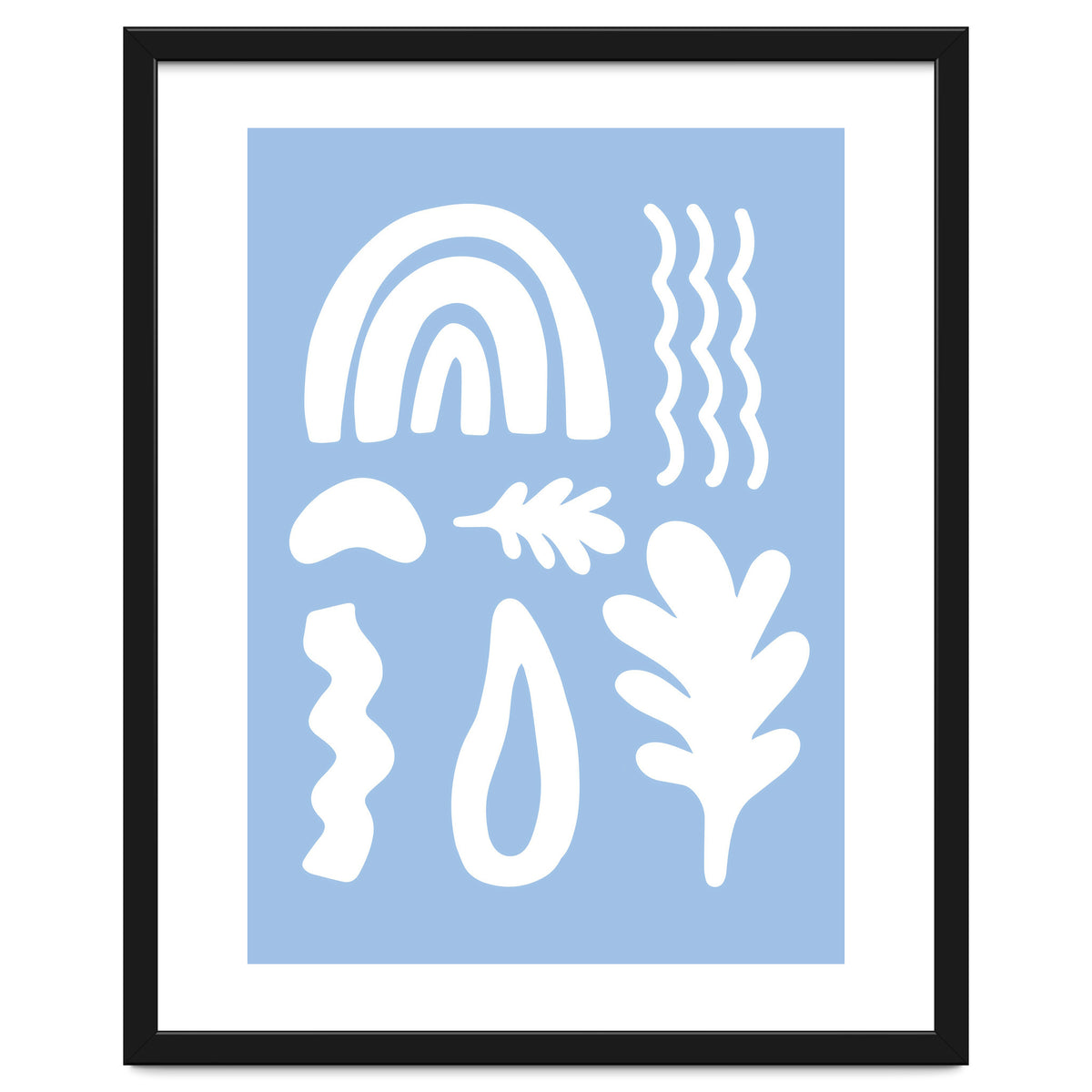 Abstract Happy Shapes