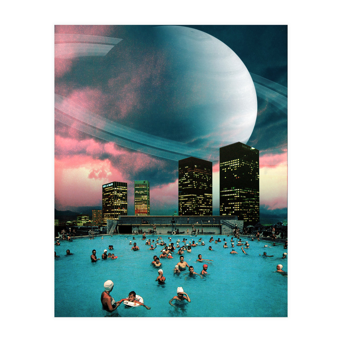 Evening Swim (Print Only)