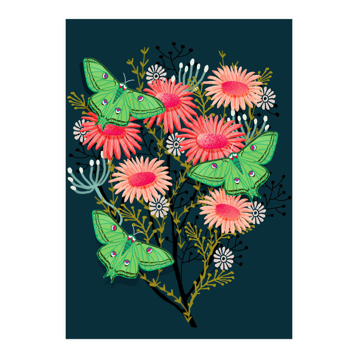 Luna Moth (Print Only)