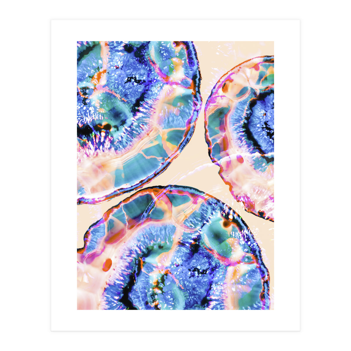 Abstract Agate Painting (Print Only)