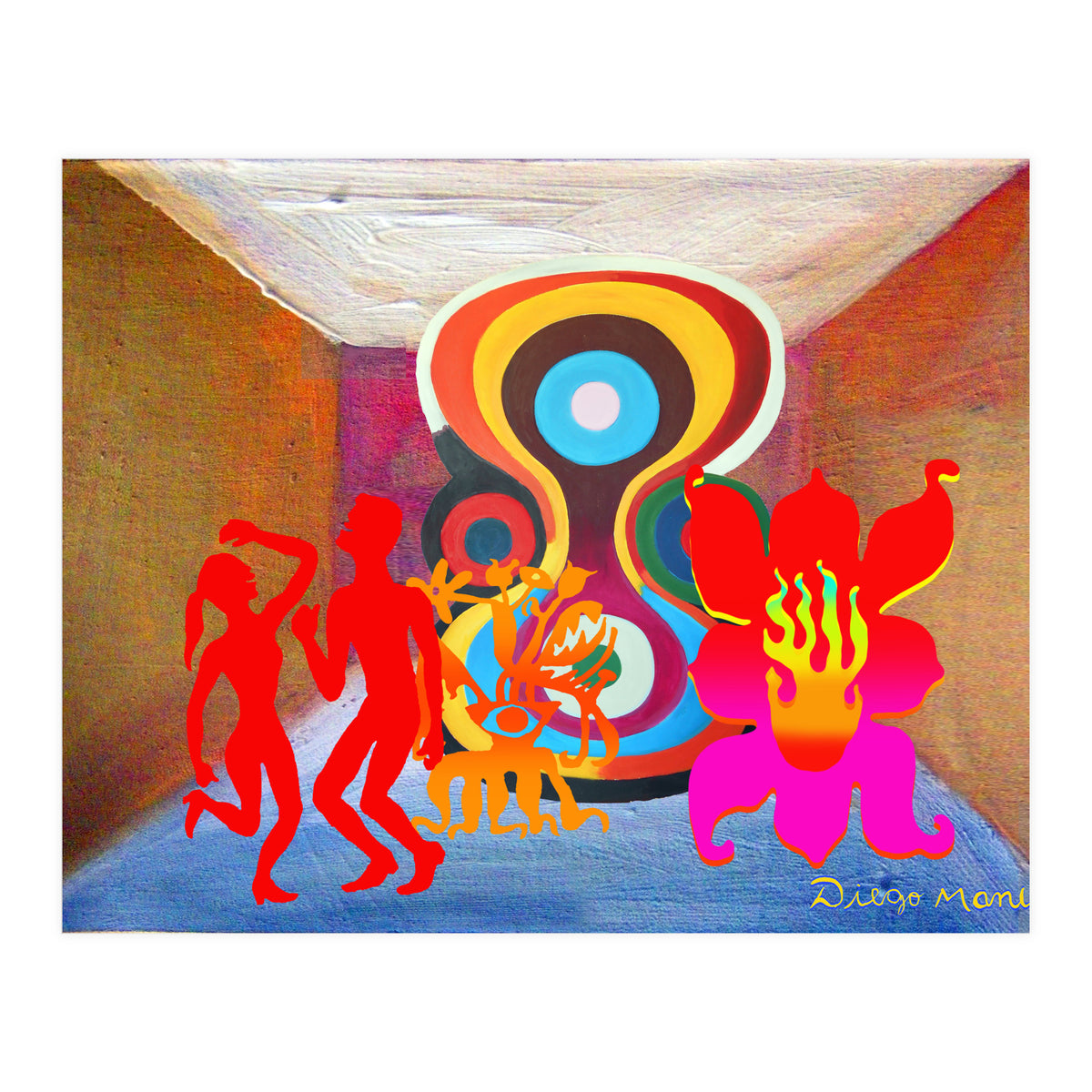 Pop Abstract Escena 2023 12 (Print Only)