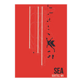 Seattle Airport Layout (Print Only) thumbnail