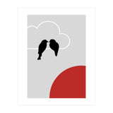 KISSING SUNSET (Print Only) thumbnail