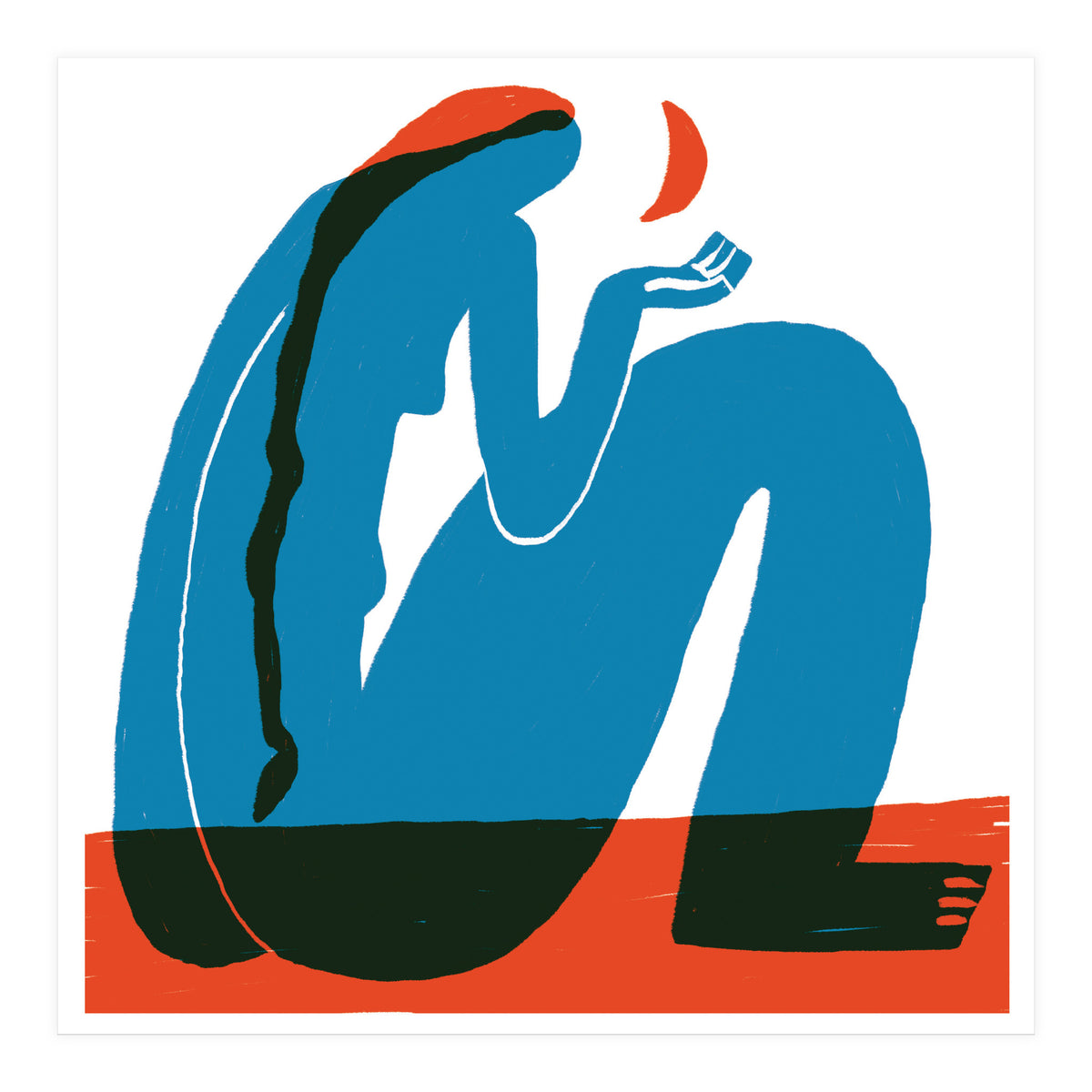 Hey Moon (Print Only)