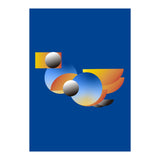 Modern Abstract Geometric Minimalist Duck (Print Only) thumbnail