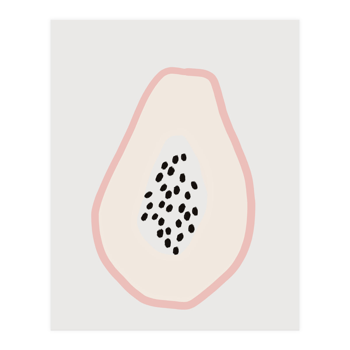 Pink Papaya (Print Only)