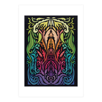Art Noveau Rainbow (Print Only)