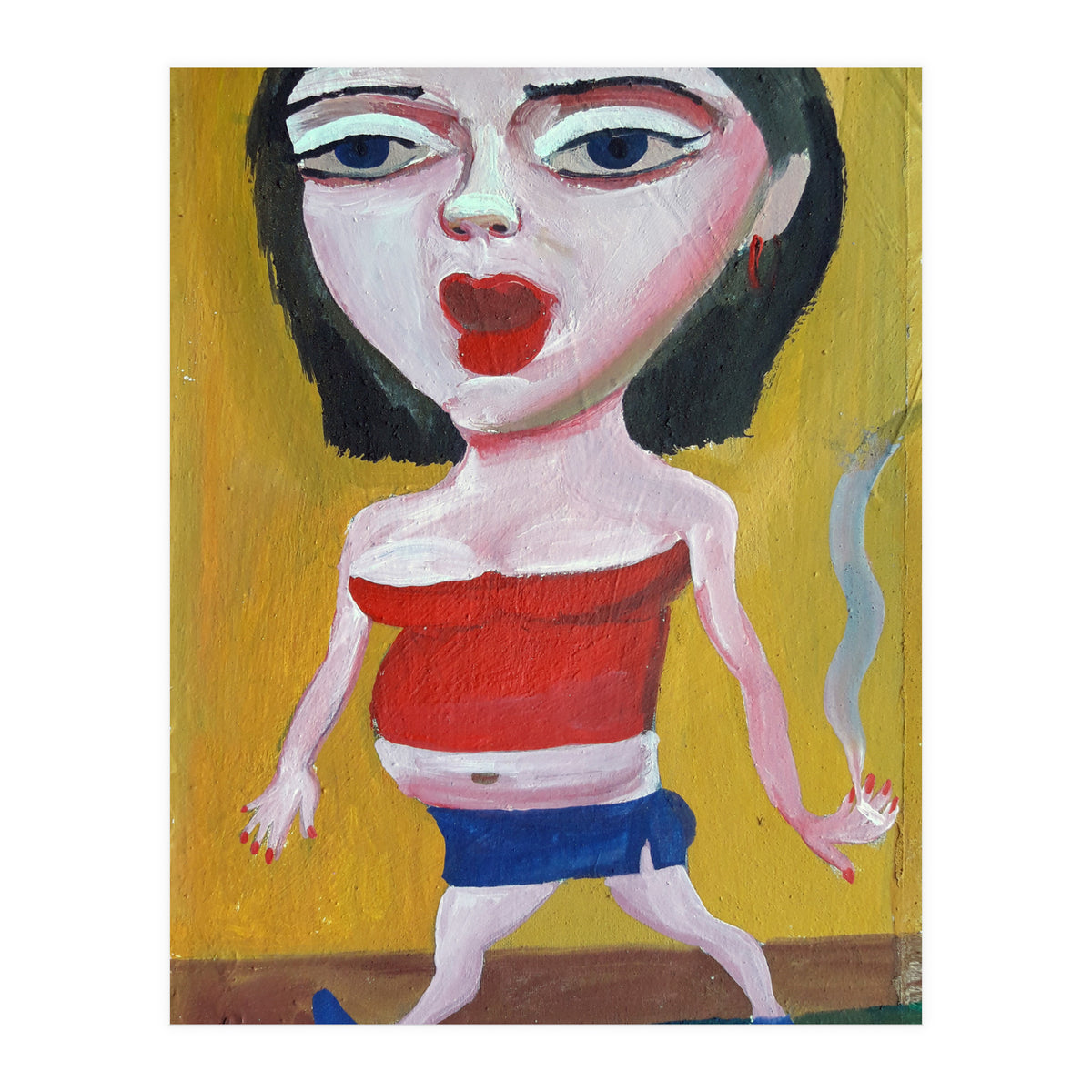 Walking girl (Print Only)