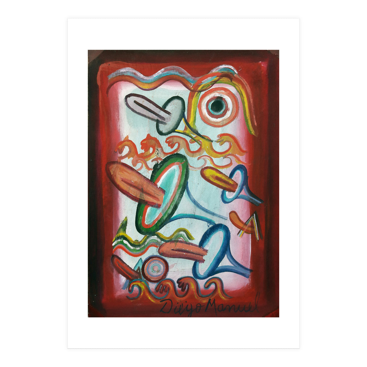 Formas En El Espacio 23 (Print Only)