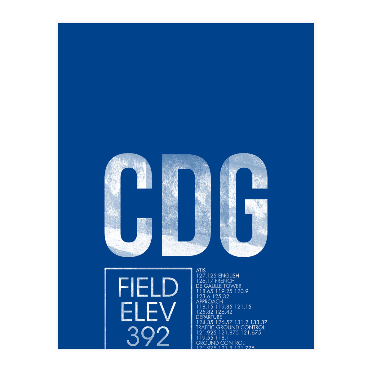 Paris CDG Atc (Print Only)