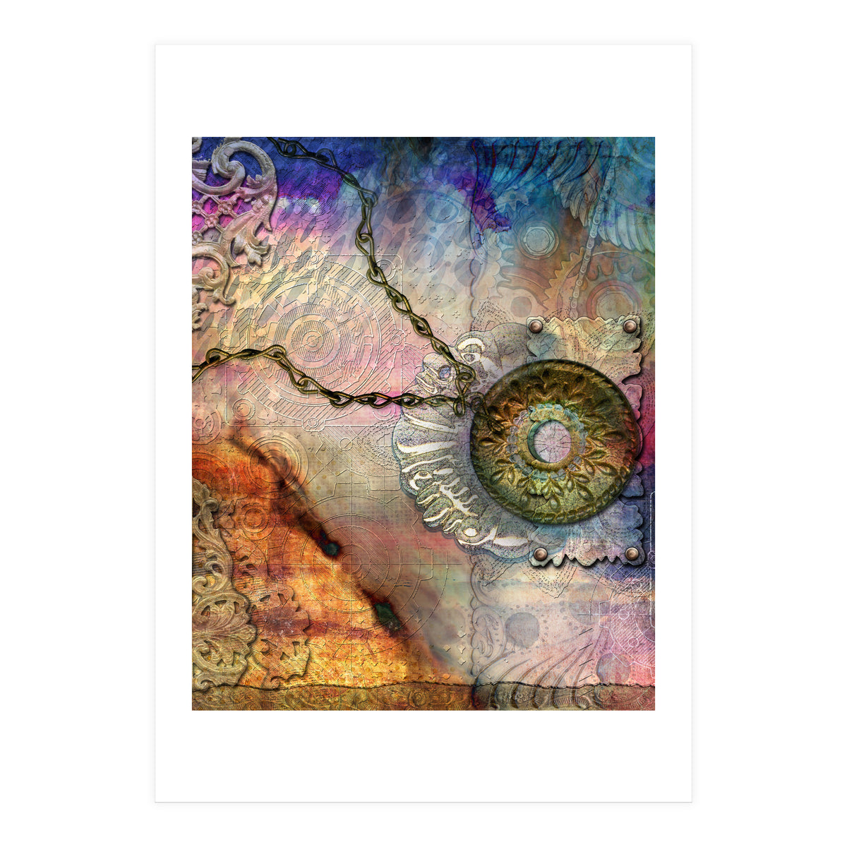 Textured Past (Print Only)