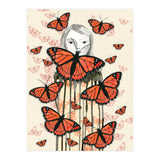 Surrounded by butterflies (Print Only) thumbnail