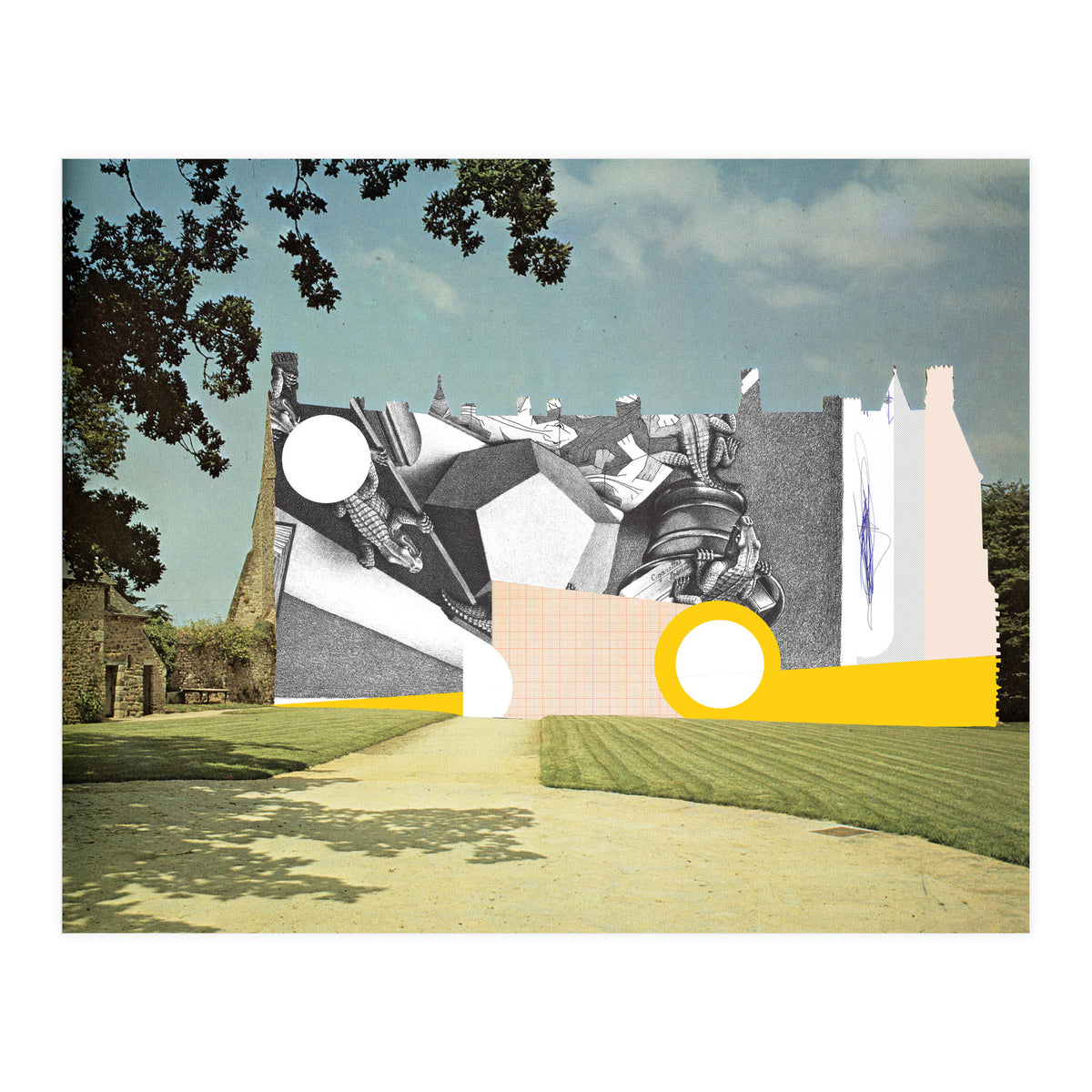 Abstract House Dream · Think Big (Print Only)