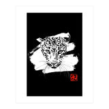 Leopard in white (Print Only) thumbnail