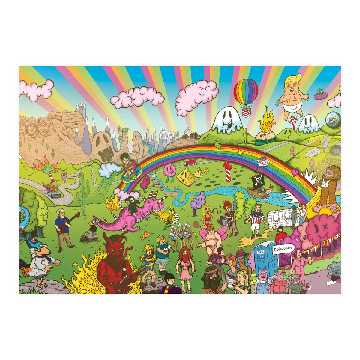 The Bar Steward Sons of Val Doonican -  Chaos Untitled #1 (Print Only)