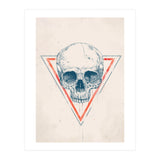 Skull In Triangles Ii (Print Only) thumbnail