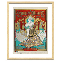 Sigmund Ullman Bronze Powders Advertisement (With Peacocks)