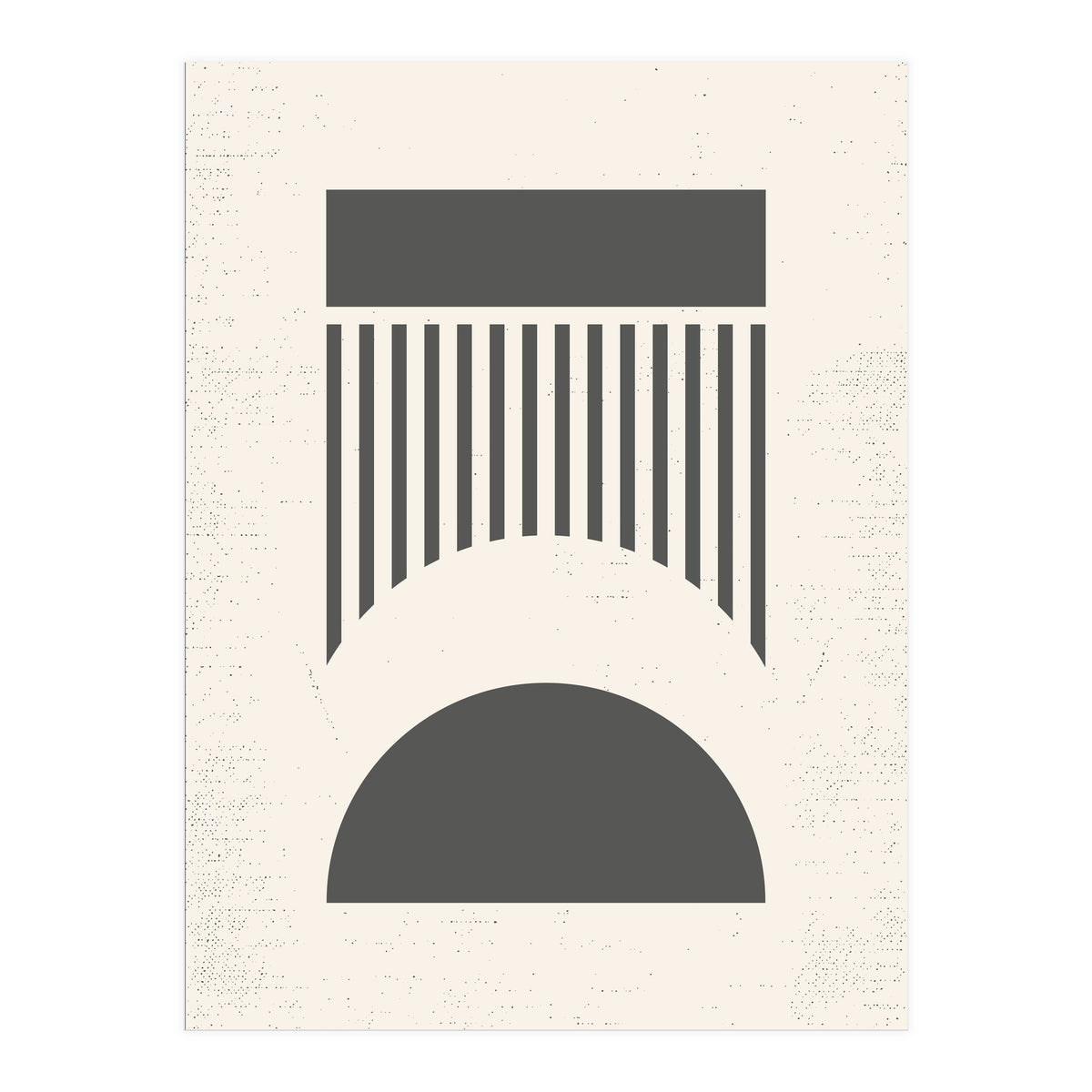 Mid Century Modern Geometry 01 (Print Only)