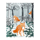 Fox Snow Walk (Print Only) thumbnail