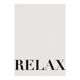 Relax White (Print Only) thumbnail