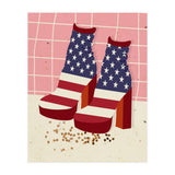 American Flag Disco Boots (Print Only) thumbnail