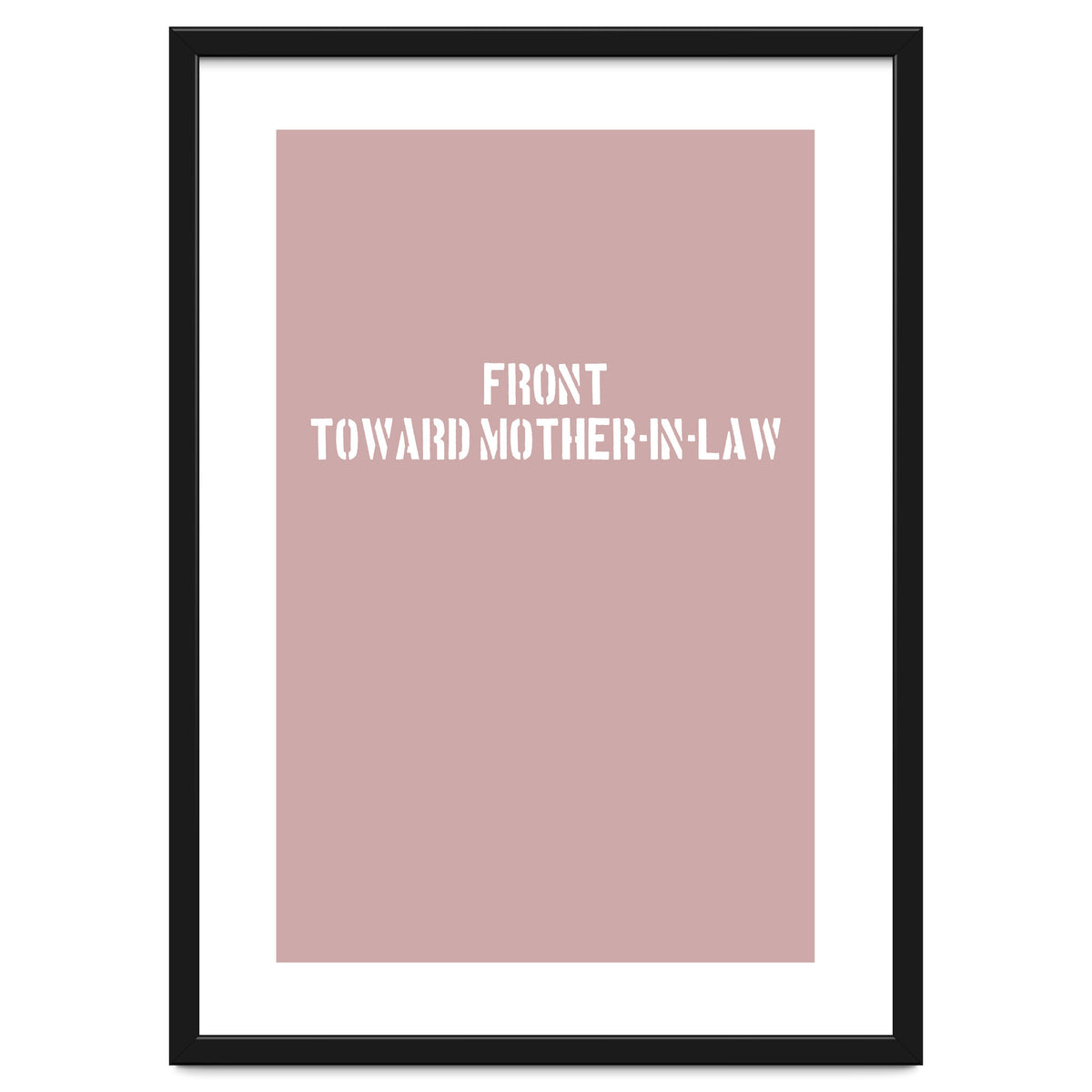 TOWARD MOTHER-IN-LAW