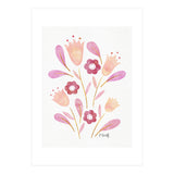 Watercolour Tulips | Pink (Print Only) thumbnail