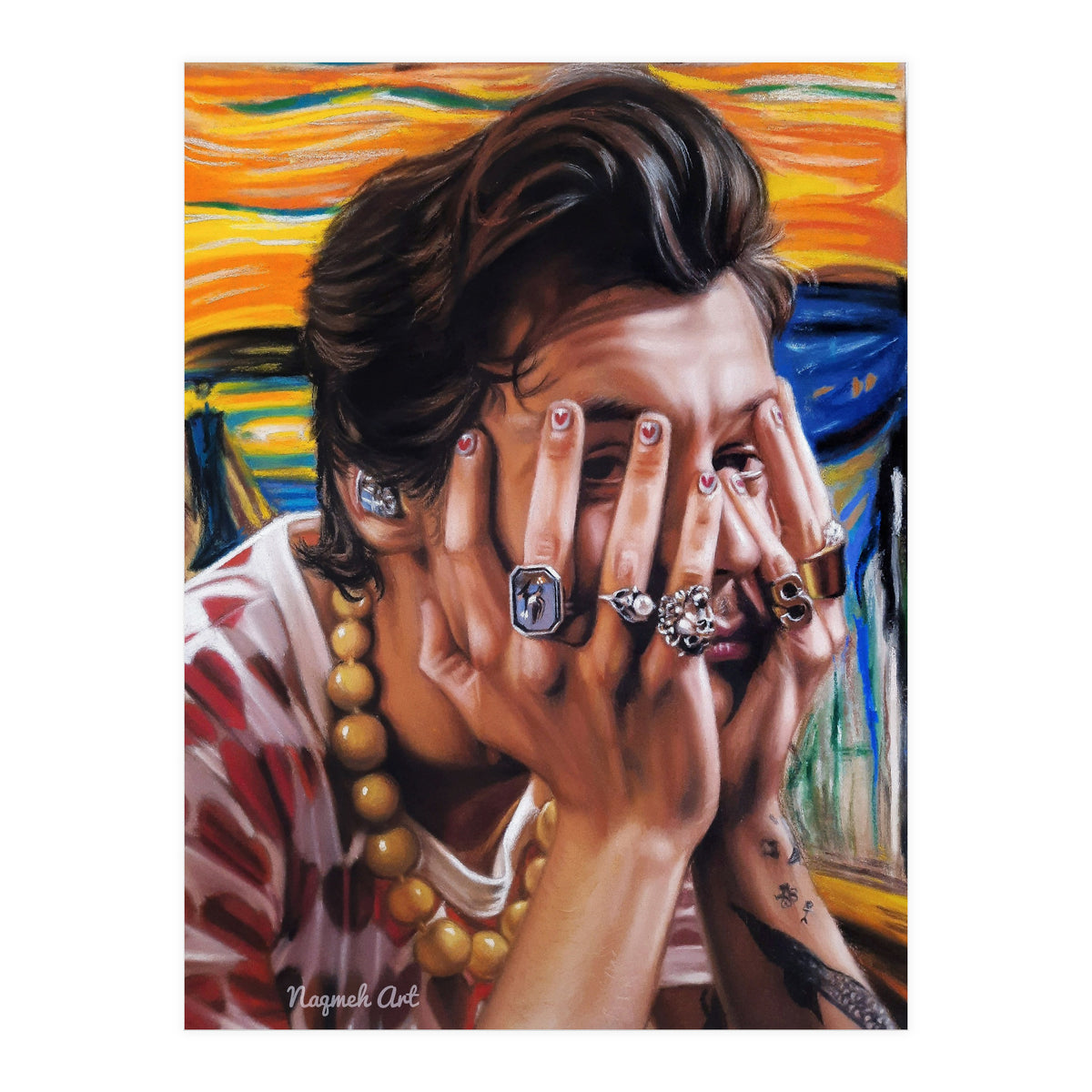 H Scream (Print Only)