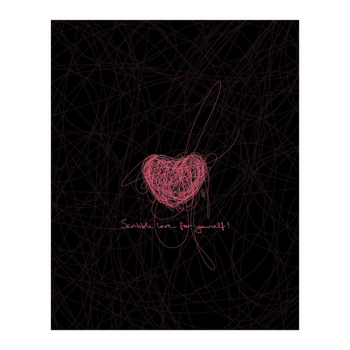 Sentimental Scribble 2 (Print Only)
