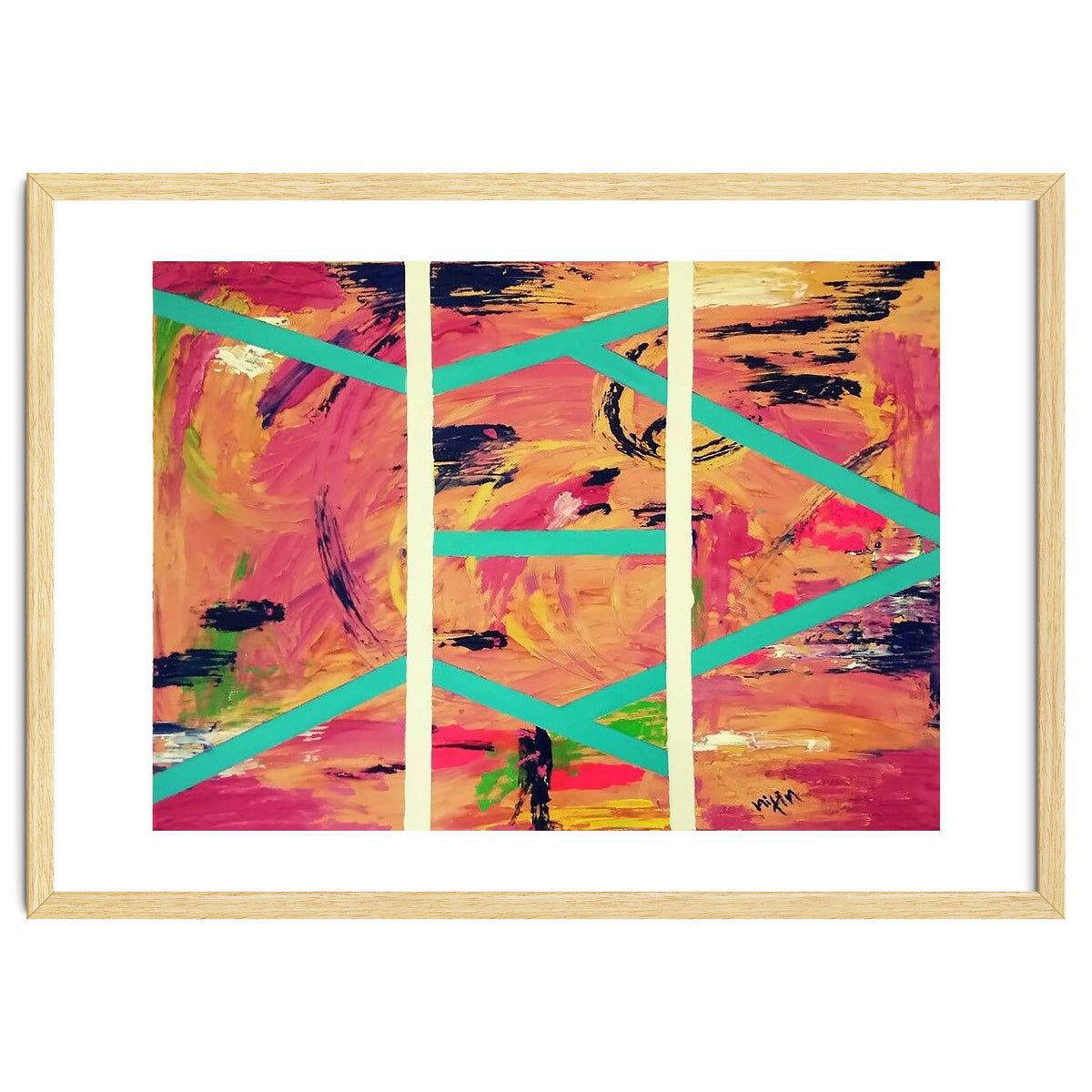 Euphoria - Abstract On Canvas