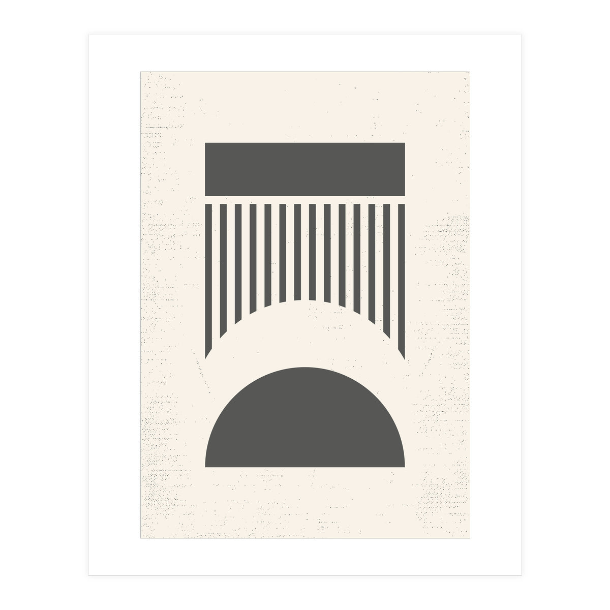 Mid Century Modern Geometry 01 (Print Only)